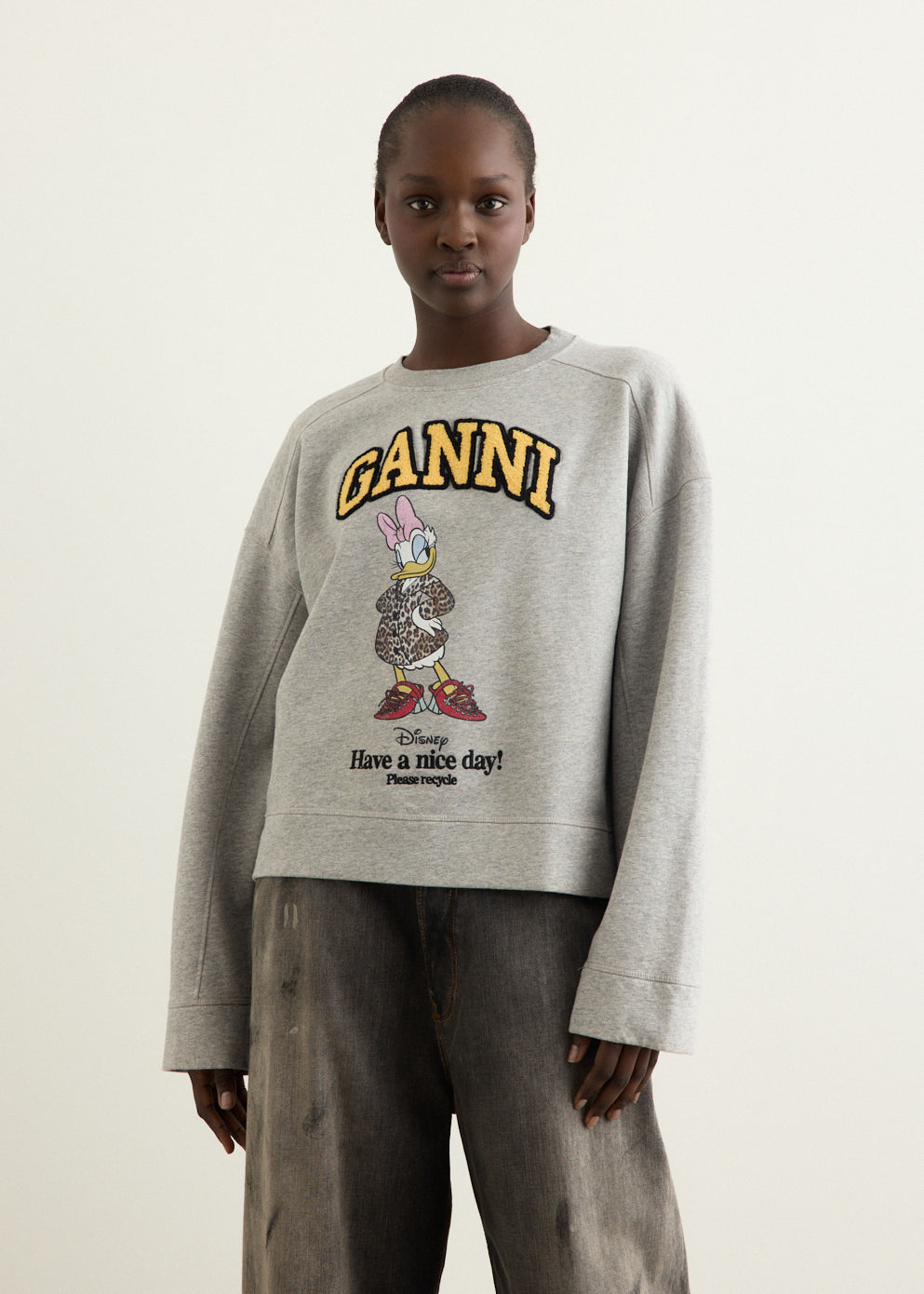 x Disney Daisy Duck Isoli Jersey Daisy Crewneck Sweatshirt