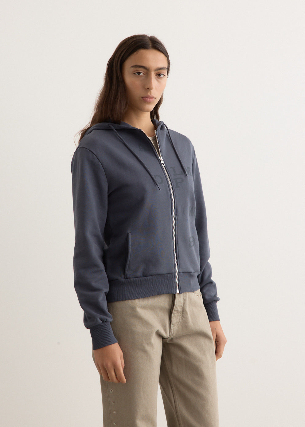 Lio Zip-Up Hooded Sweatshirt