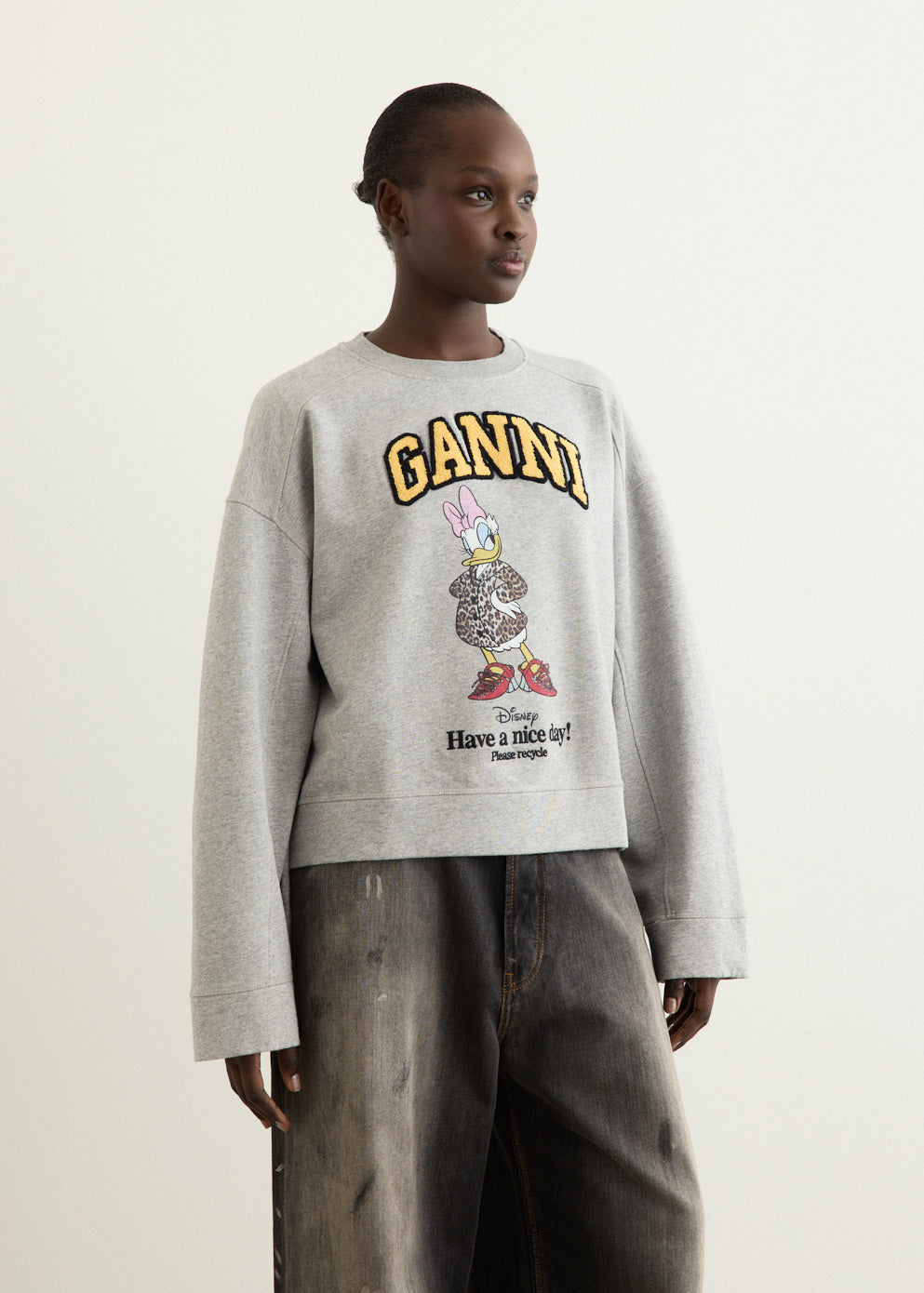 x Disney Daisy Duck Isoli Jersey Daisy Crewneck Sweatshirt