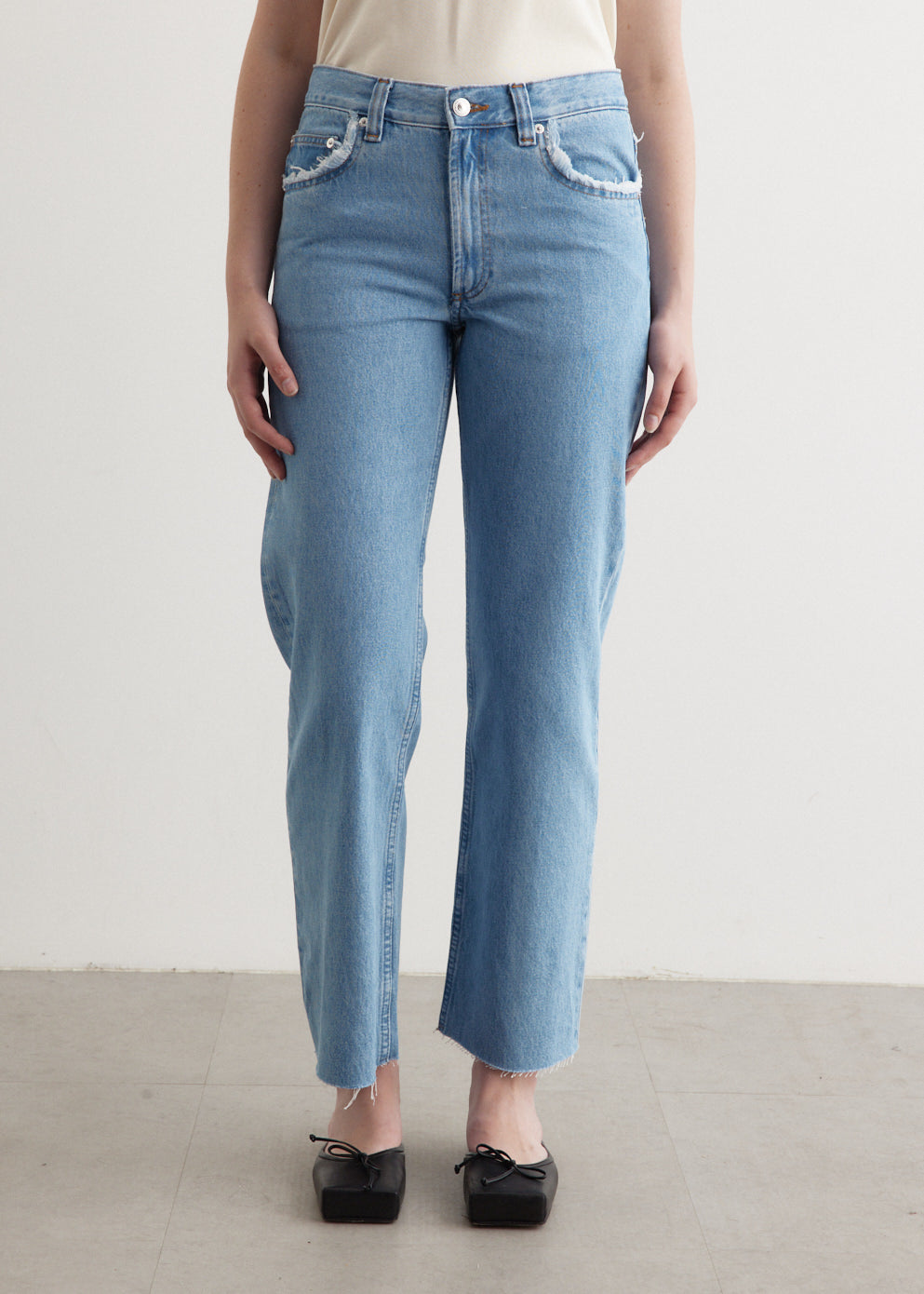 A.P.C. - Relaxed Raw Edge Jeans - Jean,All Products : American Fashion Style Bags On Sale A.P.C. - Relaxed Raw Edge Jeans - Jean,All Products : American Fashion Style Bags On Sale
