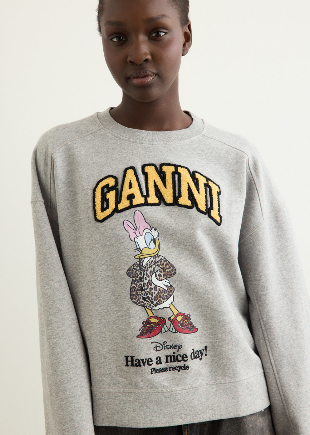 x Disney Daisy Duck Isoli Jersey Daisy Crewneck Sweatshirt