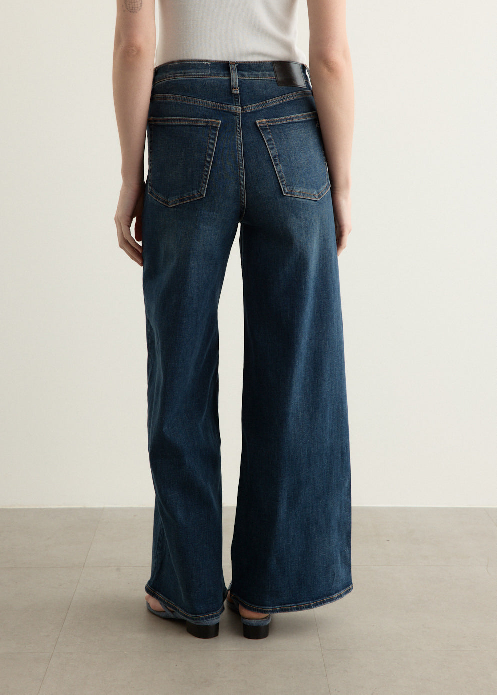 Flexi Sofie High-Rise Ankle Wide Jeans