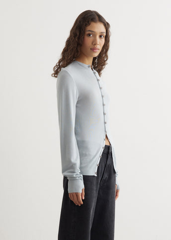 Fitted Seamless Cardigan