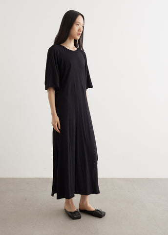 Longerline Short Sleeve T-Shirt Dress