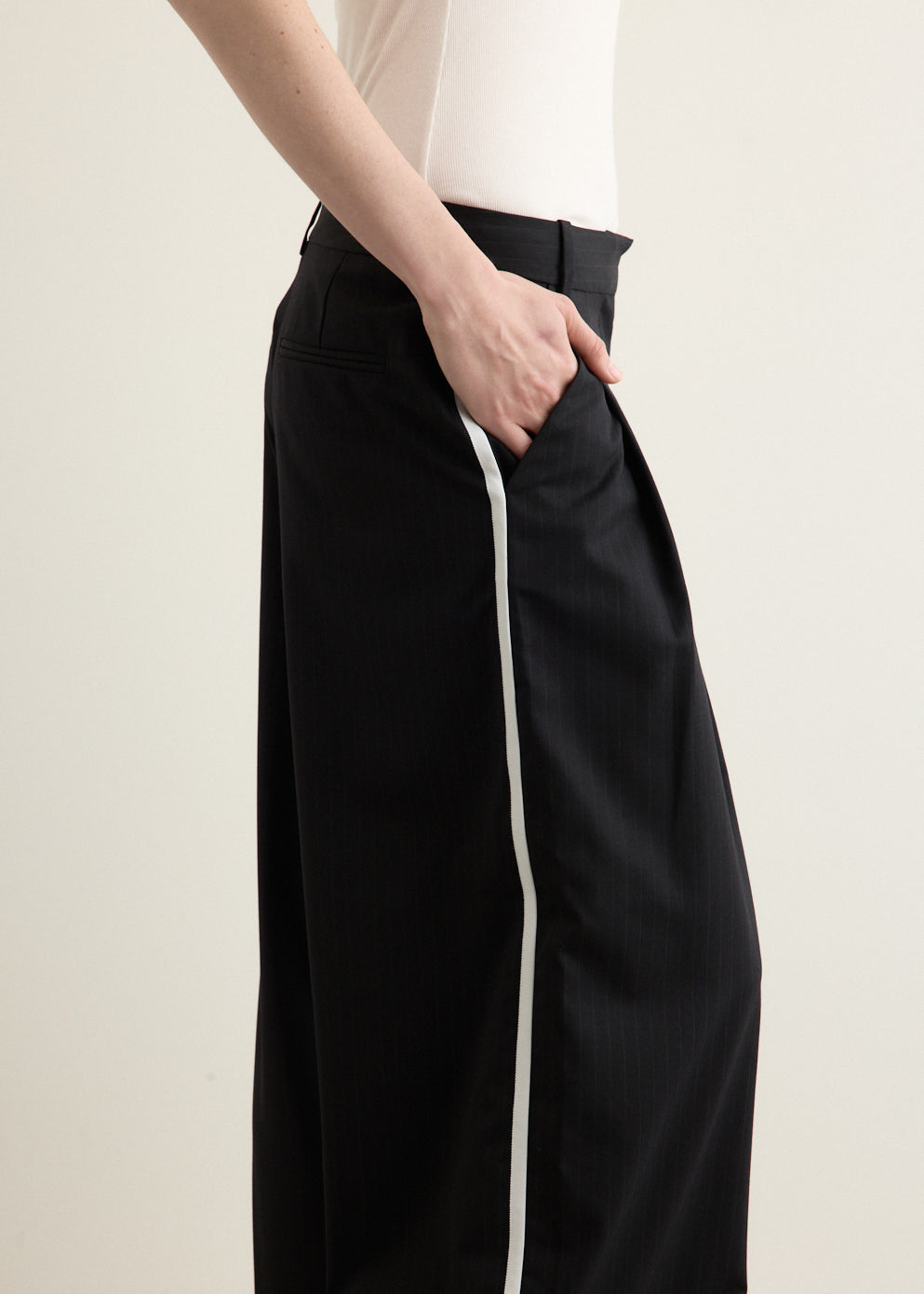 Side Stripe Homme Pants