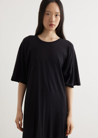 Longerline Short Sleeve T-Shirt Dress