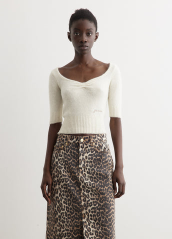 Brushed Alpaca Top