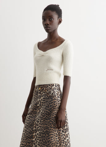 Brushed Alpaca Top