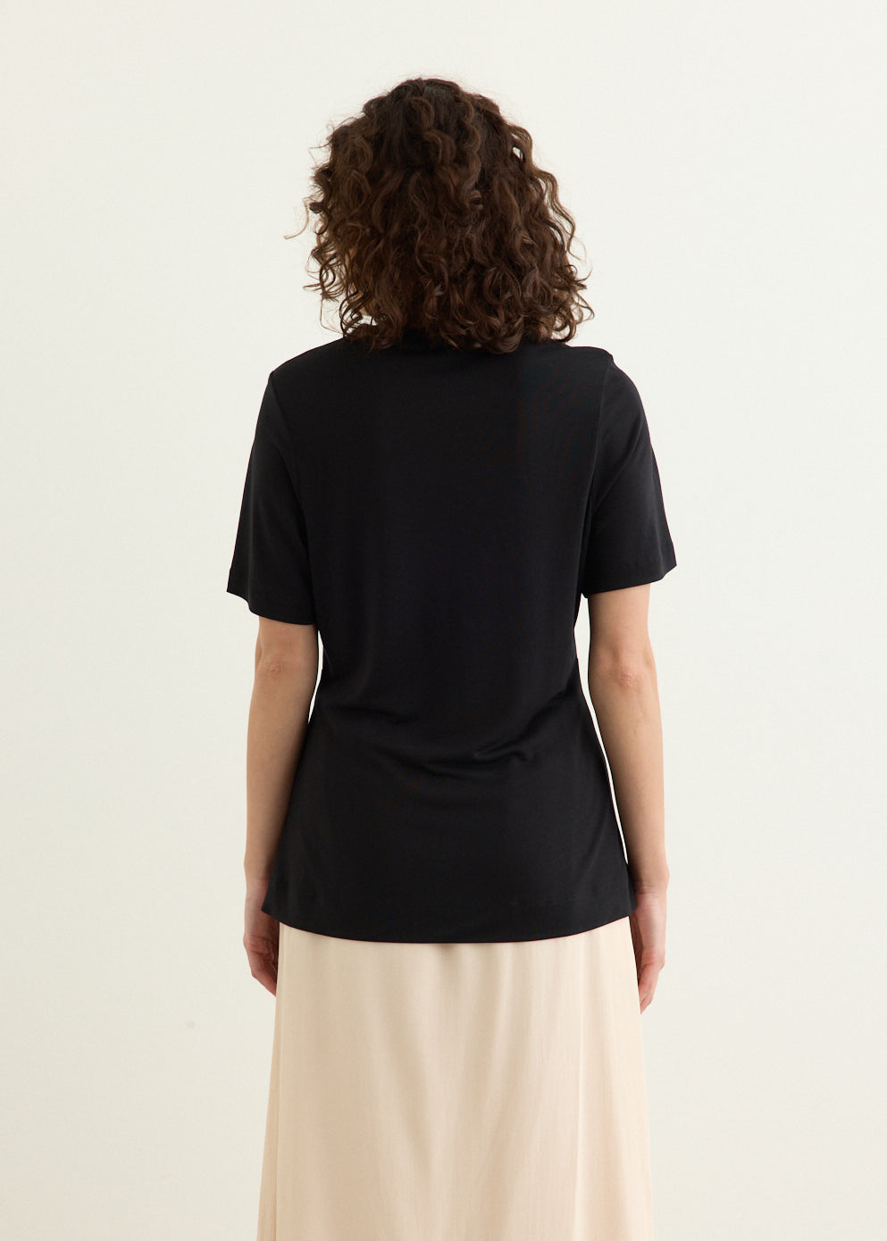 Gathered Bust Bow T-Shirt