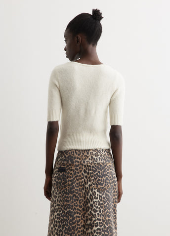 Brushed Alpaca Top