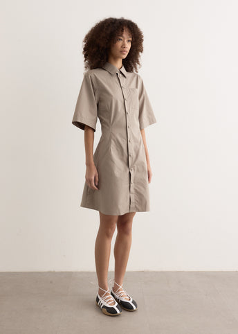 Short Sleeve Shirt Dress