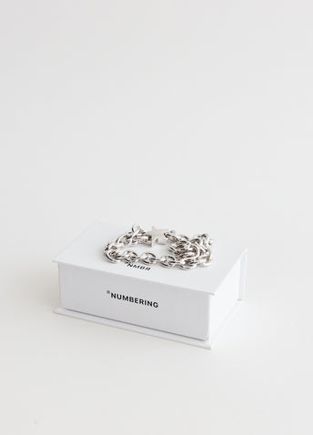 Star Clasp Oval Chain Choker