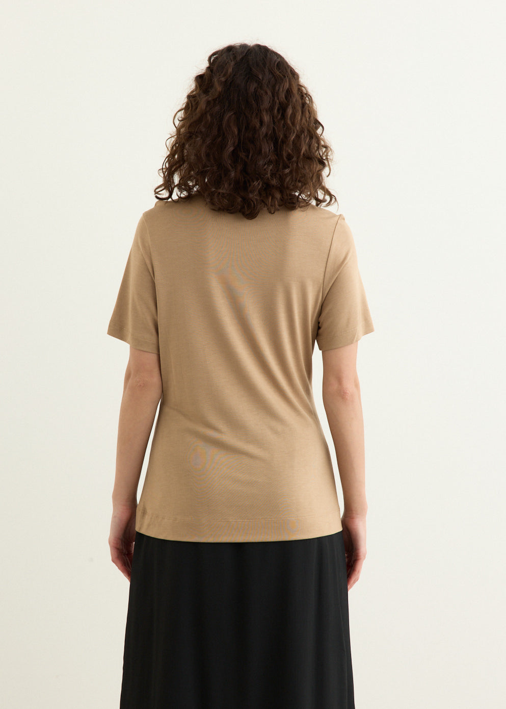 Gathered Bust Bow T-Shirt