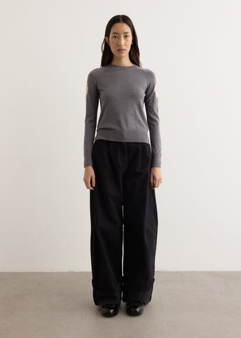Wide Leg Puddle Jeans