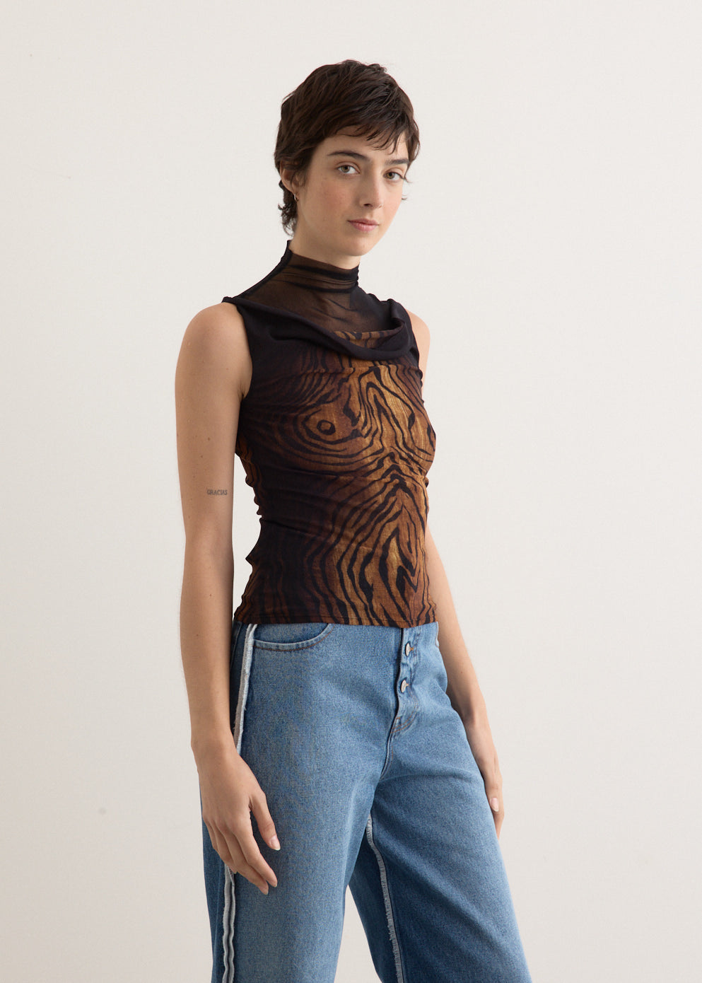 Mesh Tank Top