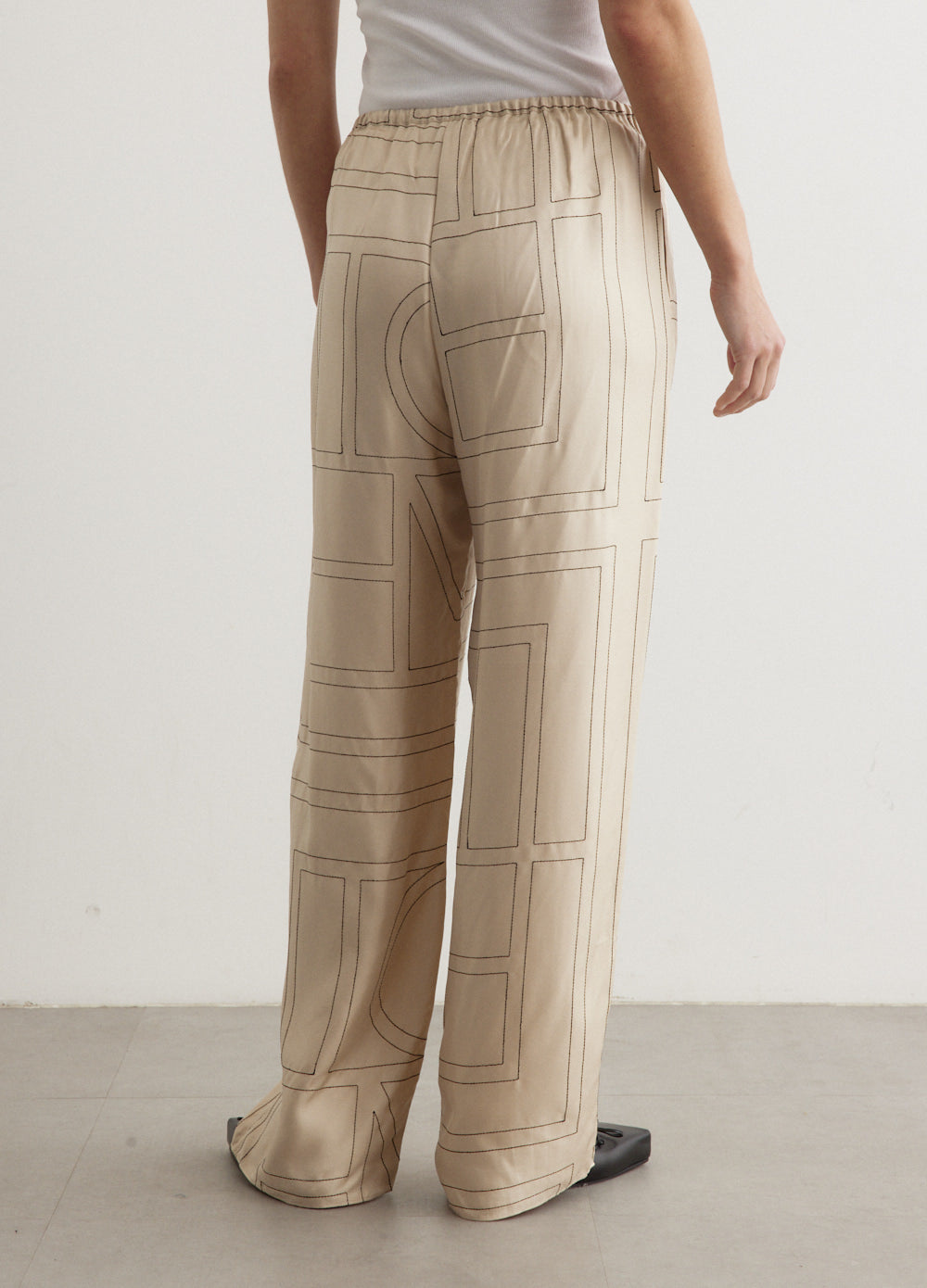Monogram Silk Pyjama Bottoms