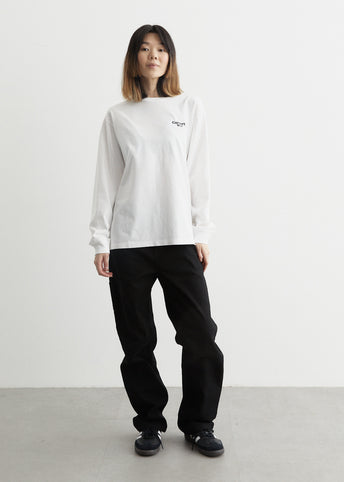 W' Long-Sleeve Paisley T-Shirt