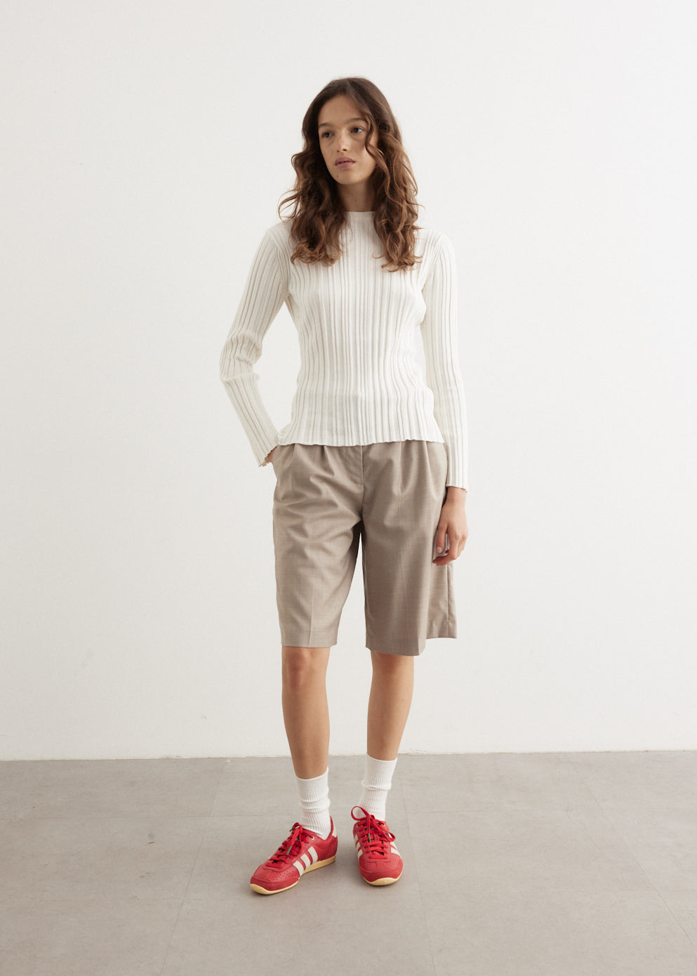 Soan Tailored Bermuda Shorts