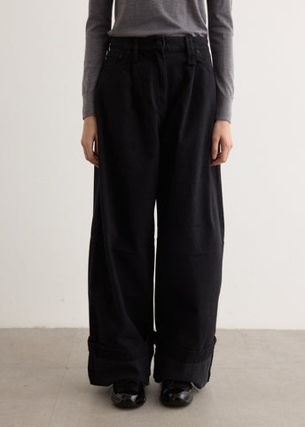 Wide Leg Puddle Jeans