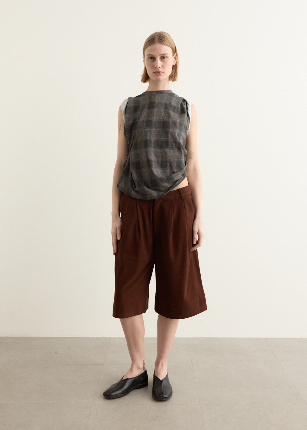 Suede Charlie Shorts