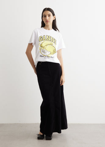 Basic Jersey Lemon T-Shirt