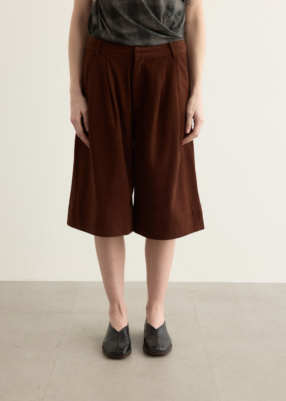 Suede Charlie Shorts
