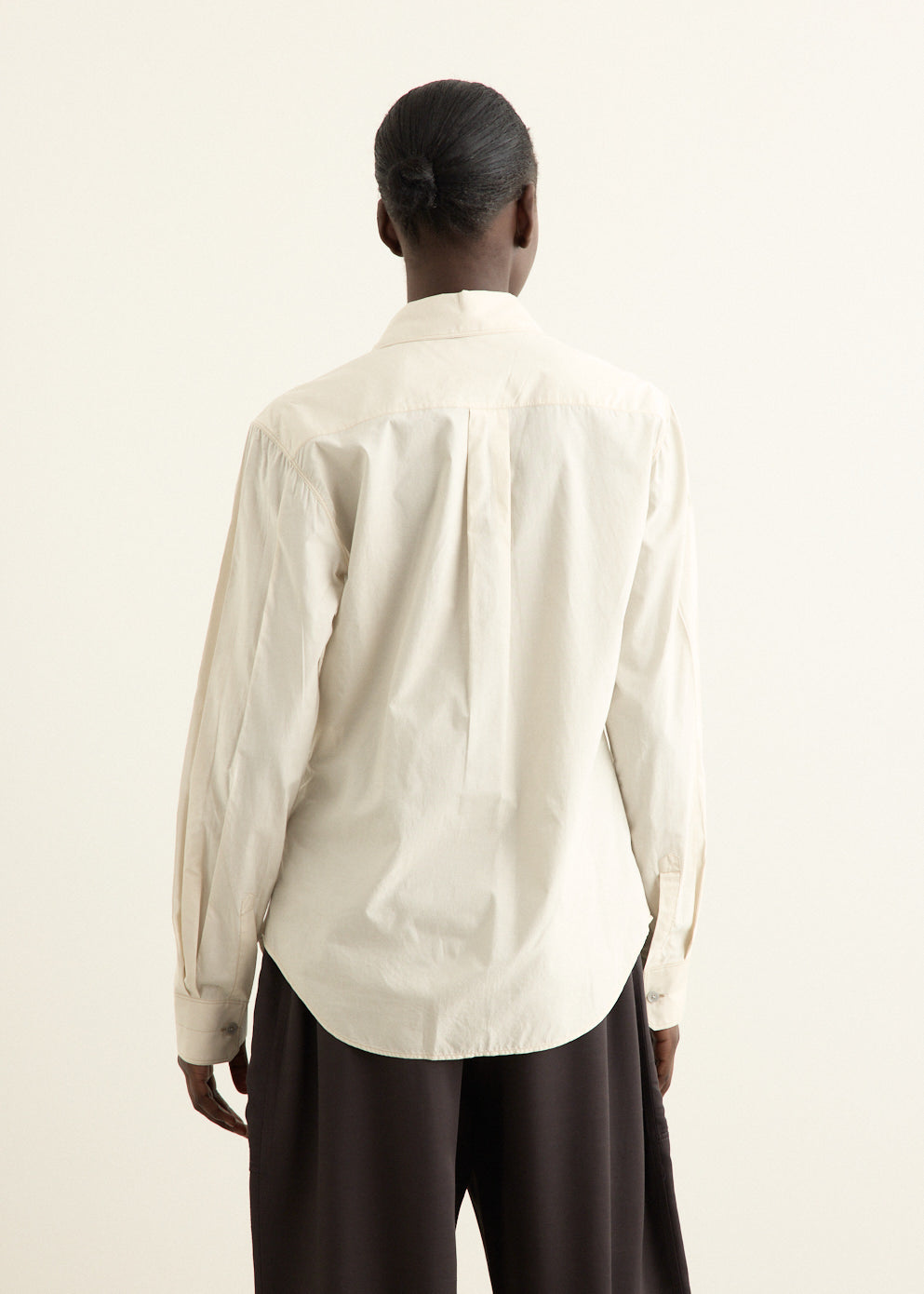 Pointed Collar Shirt