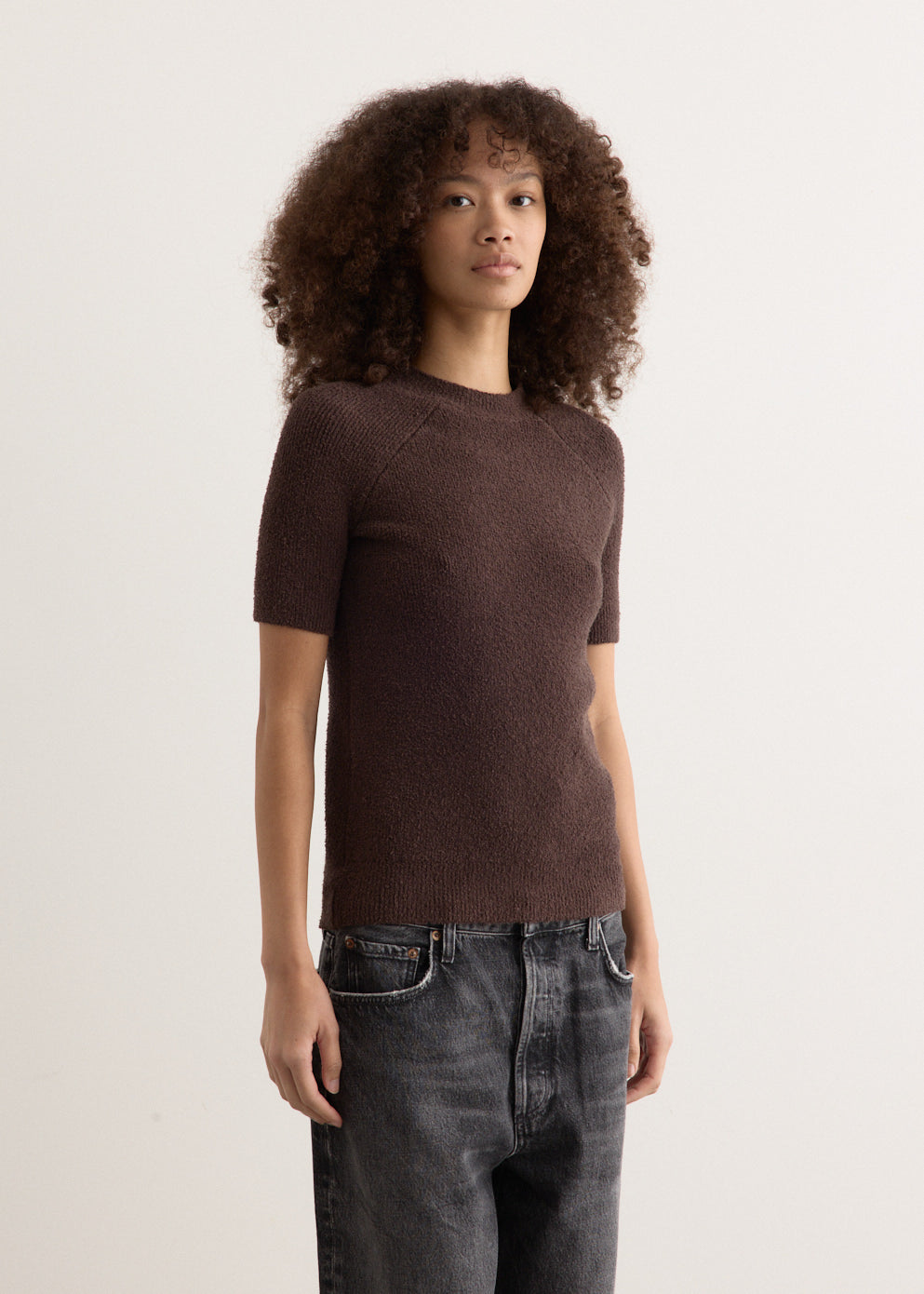 Raglan Sleeve Terry Knit