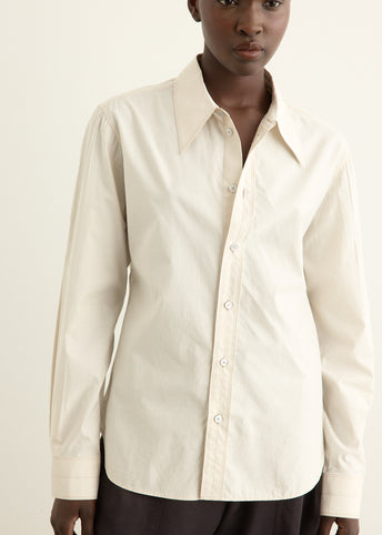 Pointed Collar Shirt