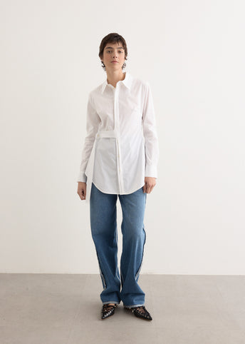 Shirt With Strap Detail