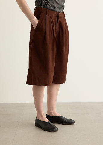 Suede Charlie Shorts