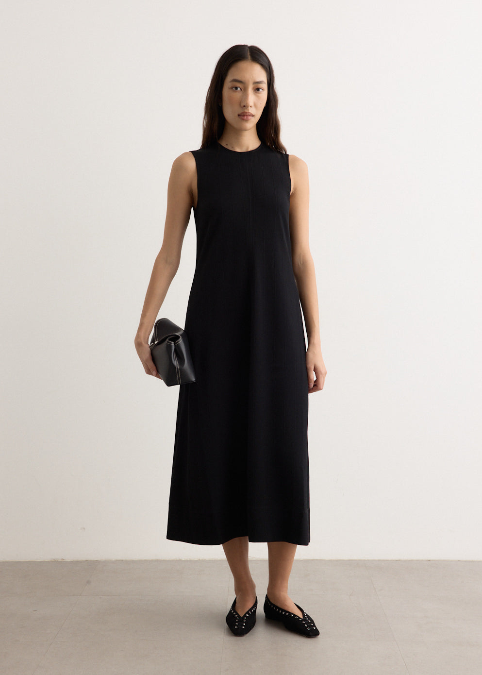 Toteme - Woven Stripe Dress - Dress,Specials : American Fashion Style Bags On Sale Toteme - Woven Stripe Dress - Dress,Specials : American Fashion Style Bags On Sale