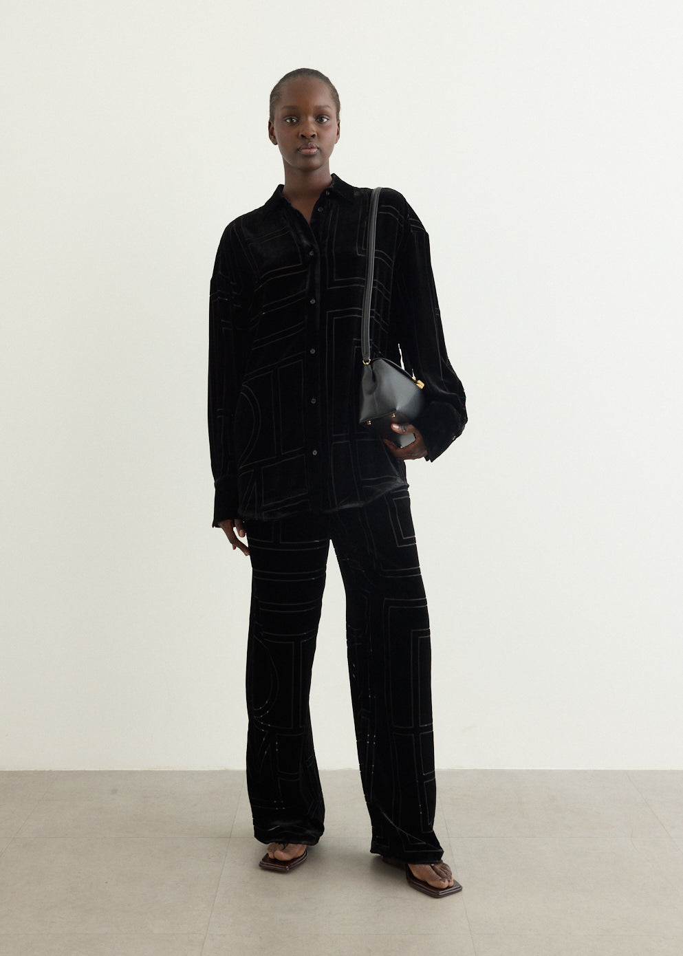 Oversized Devore Shirt