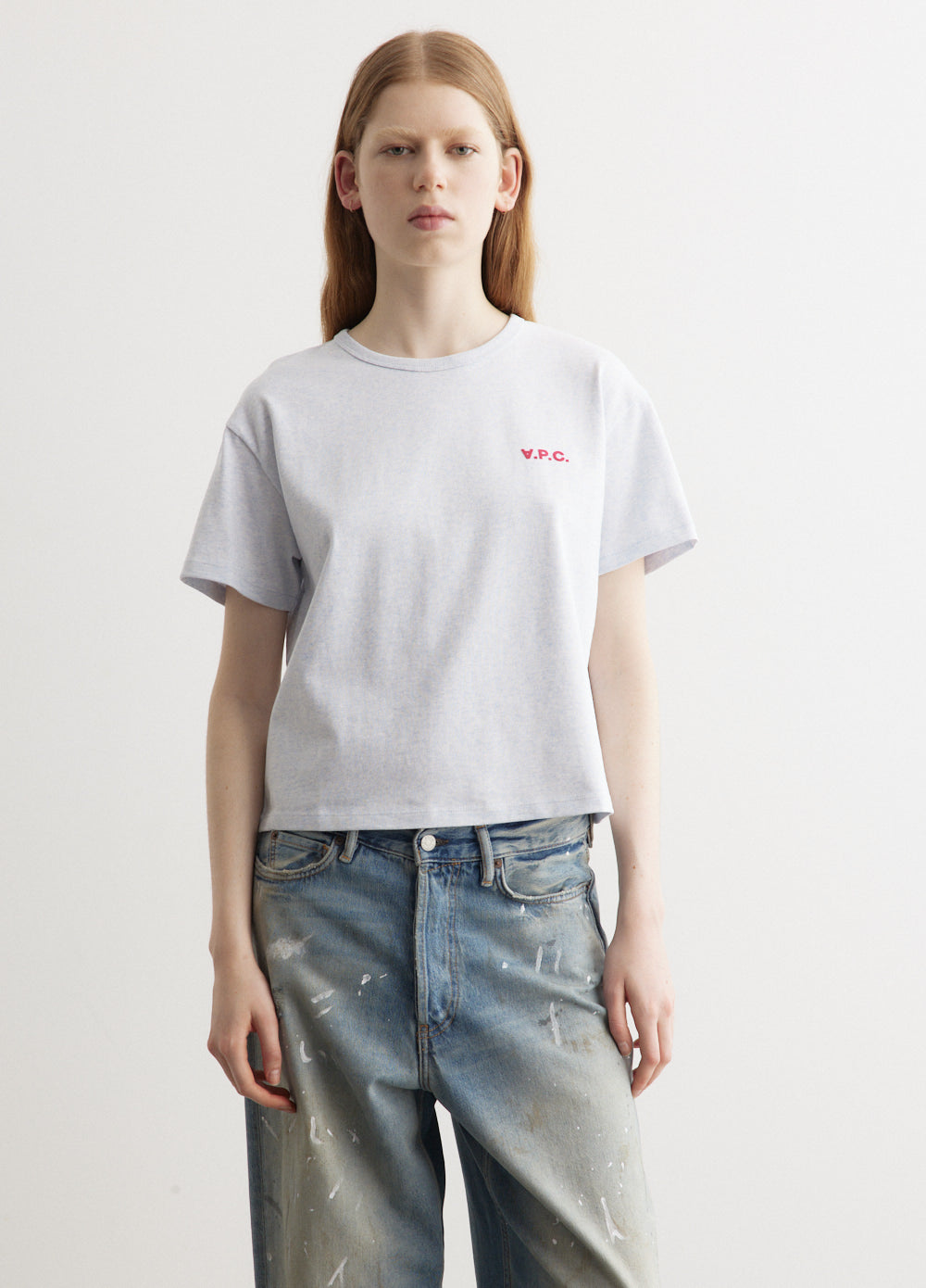 A.P.C. - Boxy Petit VPC T-Shirt - Tshirt logo,All Products : American Fashion Style Bags On Sale A.P.C. - Boxy Petit VPC T-Shirt - Tshirt logo,All Products : American Fashion Style Bags On Sale