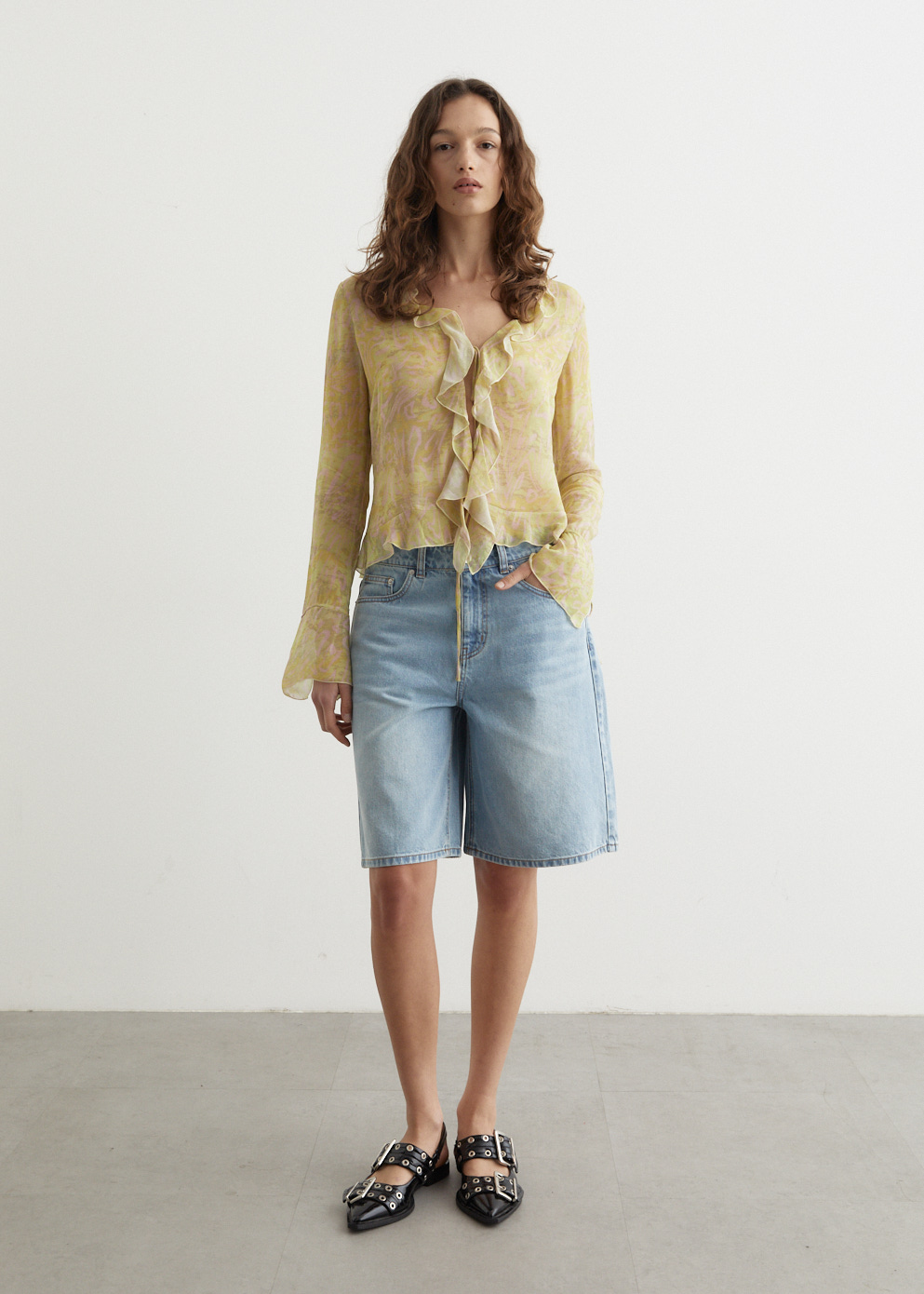 Incu Collection - Lotus Denim Shorts - Shorts,Specials : American Fashion Style Bags On Sale Incu Collection - Lotus Denim Shorts - Shorts,Specials : American Fashion Style Bags On Sale