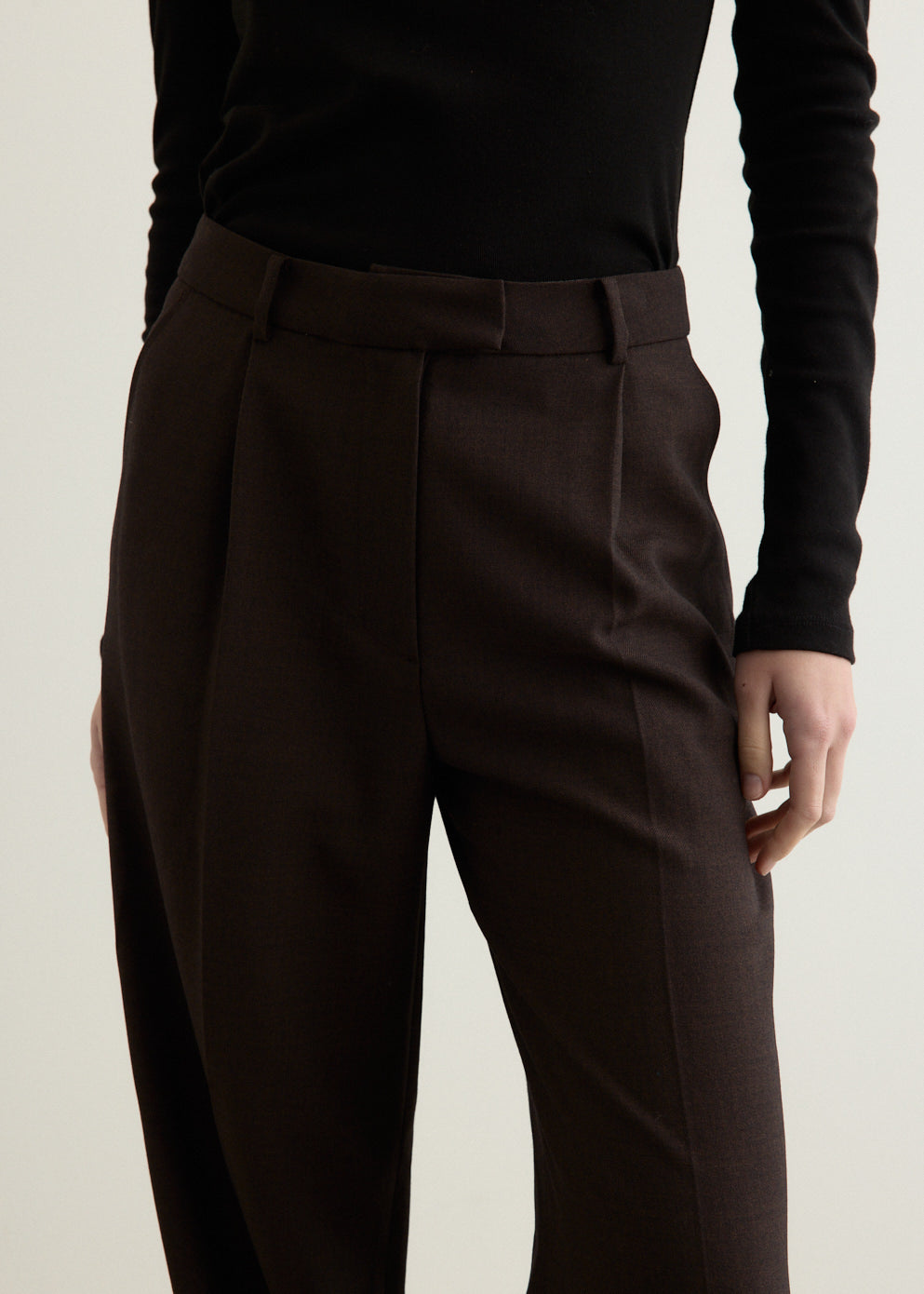 Belted Point Trousers
