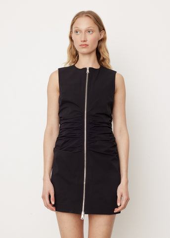 Zipper Mini Dress