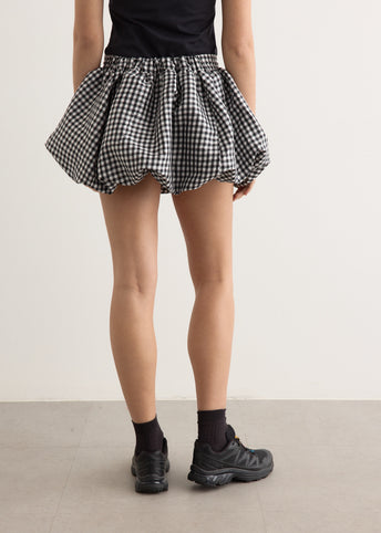 新品タグ付き And Mary lotta check mini skirt M Lotta check mini skirt
