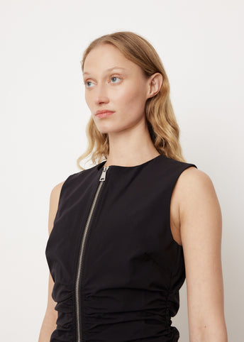 Zipper Mini Dress