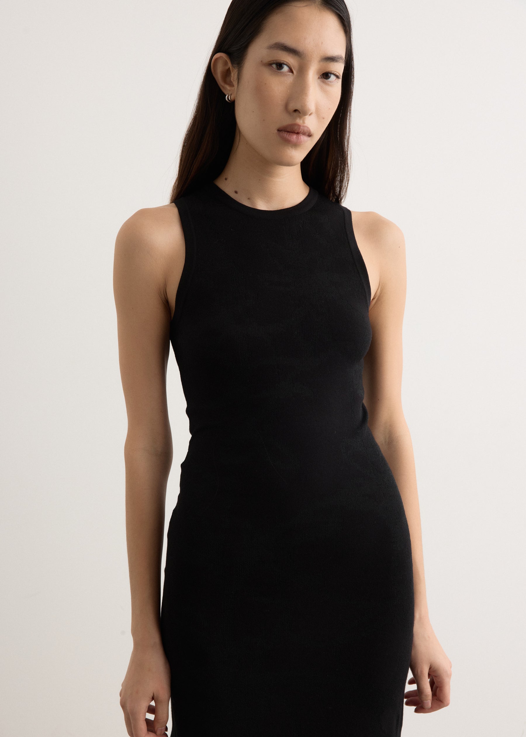 Castle Intarsia Knit Dress