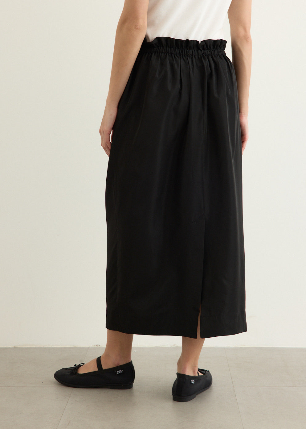 Gathered Waist Tulip Skirt