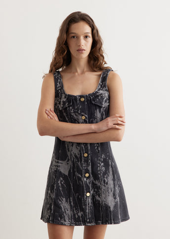 Heavy Denim Mini Dress