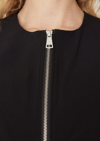 Zipper Mini Dress