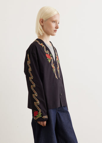 Ribbon Hollyhock Jacket
