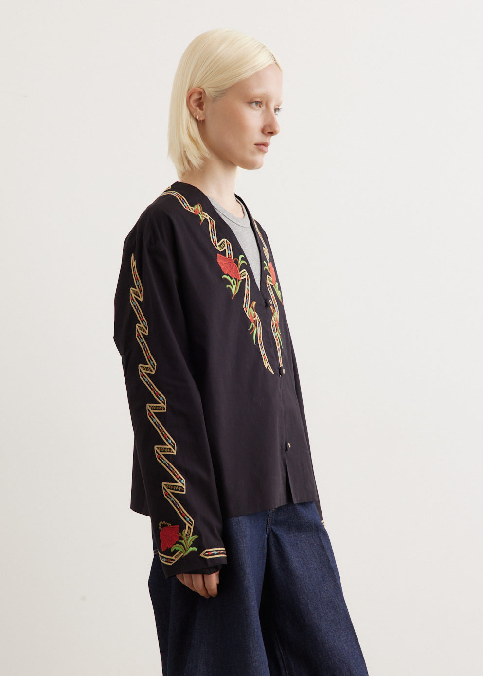 Ribbon Hollyhock Jacket
