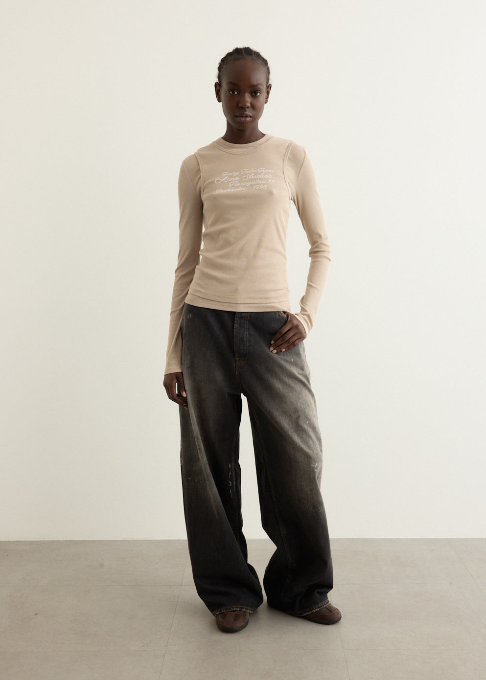 Layered Long-Sleeve T-Shirt