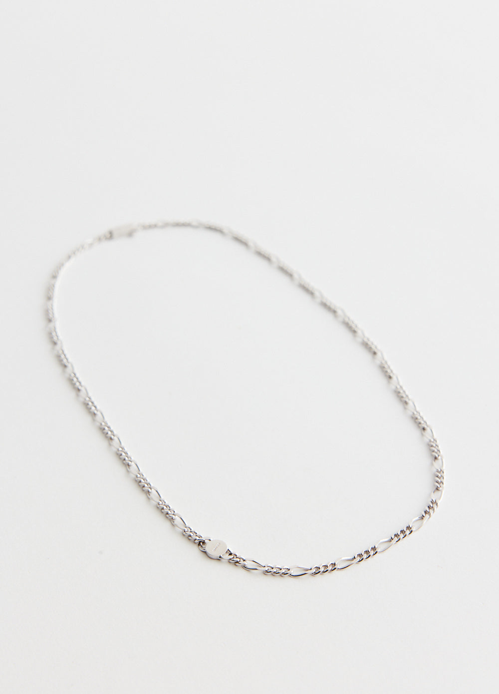 Side Pendant Figaro Chain Necklace