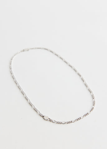 Side Pendant Figaro Chain Necklace