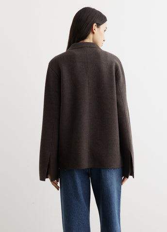 Knitted Wool Blazer