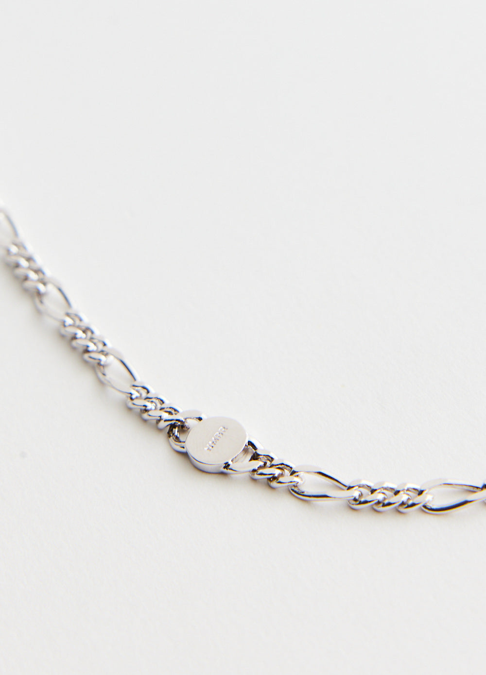 Side Pendant Figaro Chain Necklace